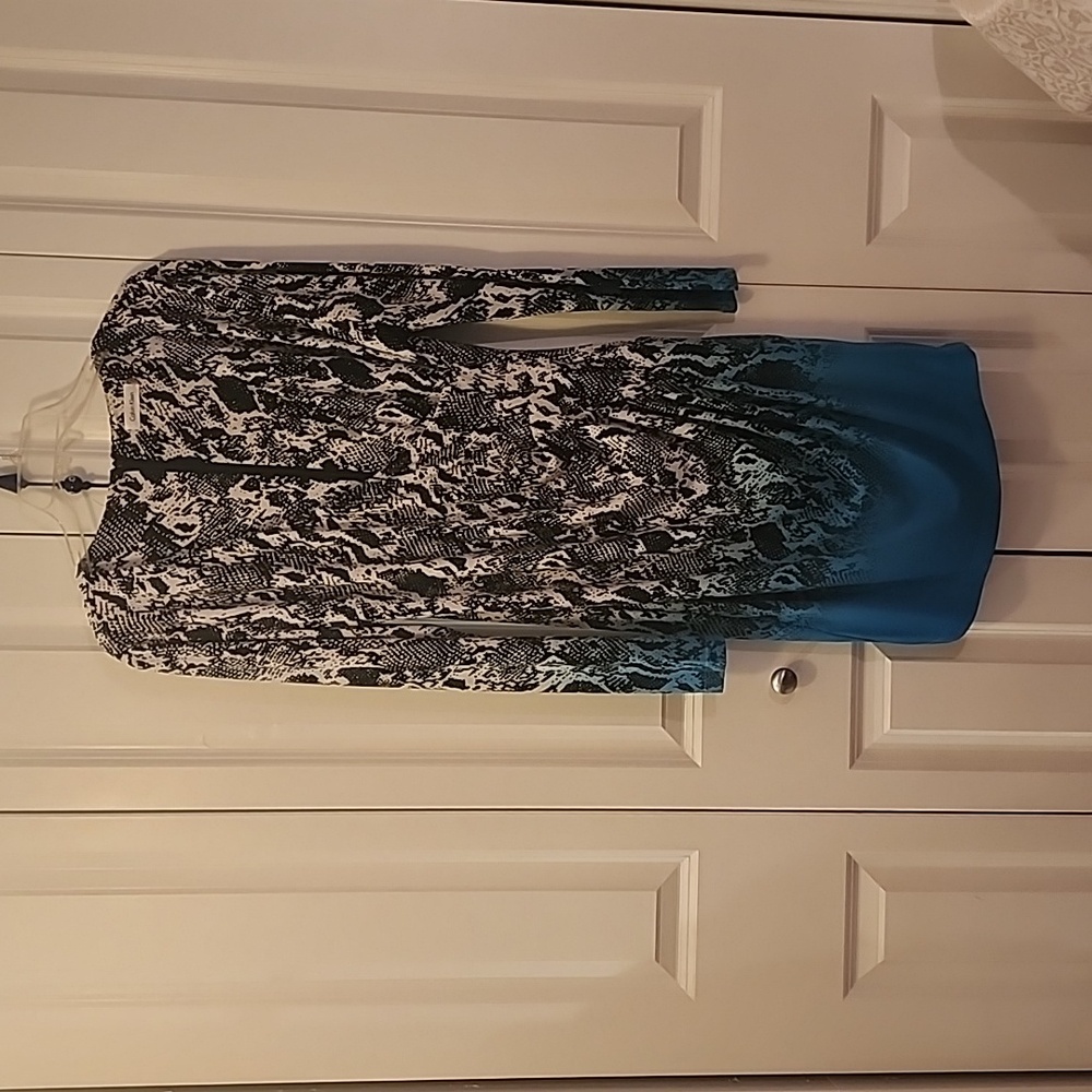 Calvin Klein, dress, size M, multi color
